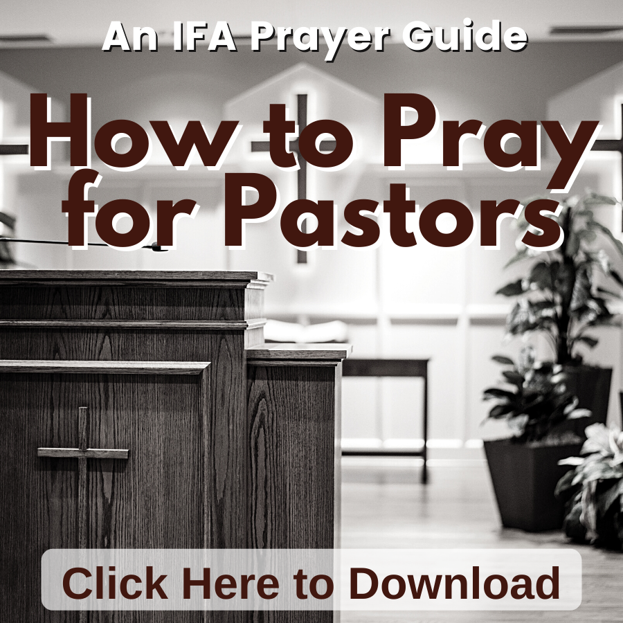 HOW TO PRAY FOR YOUR PASTOR - Intercessors for America